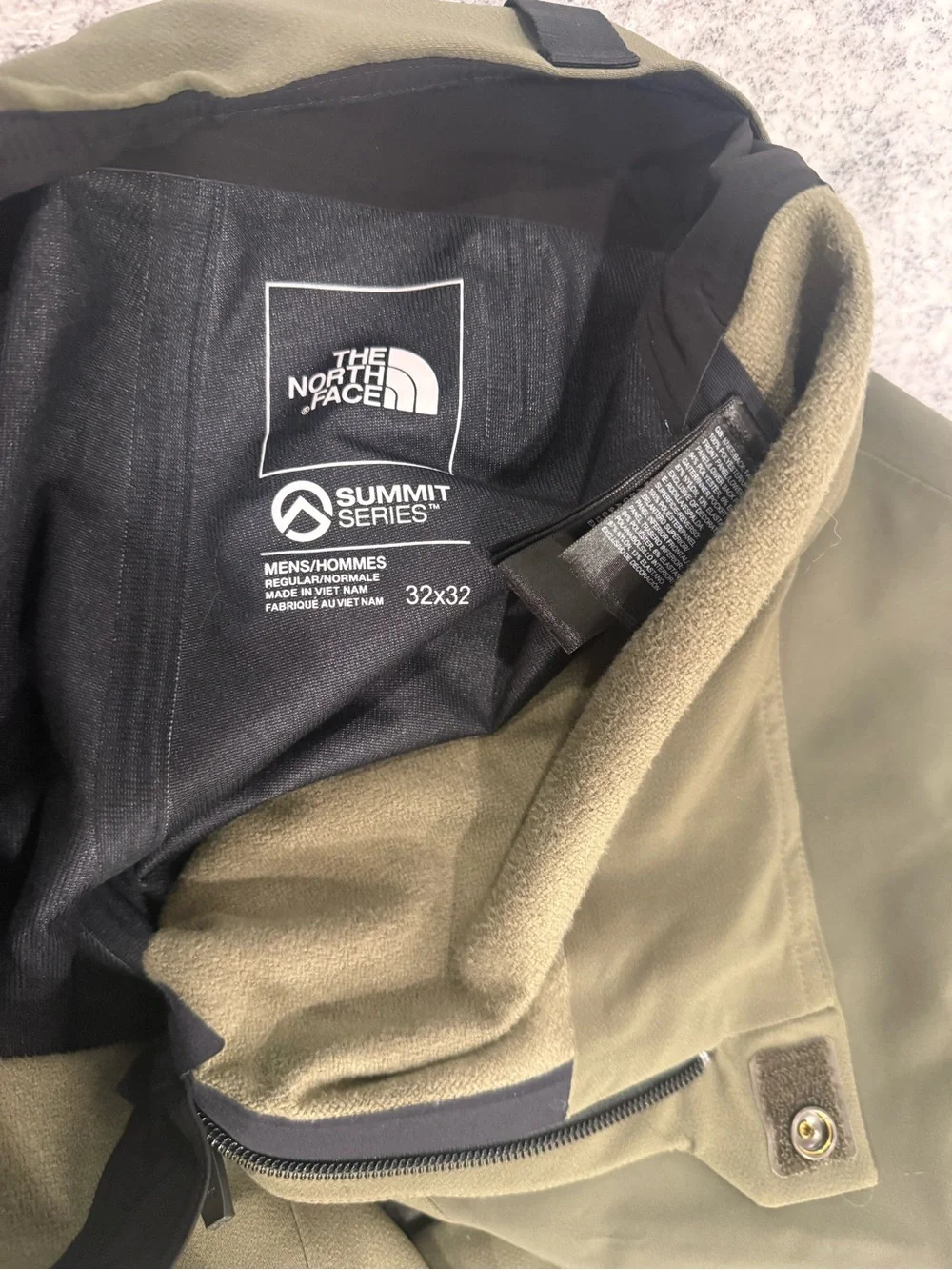 RARE The North Face Mens 32 Summit Series L4 Hybrid Futurelight Waterproof Pants